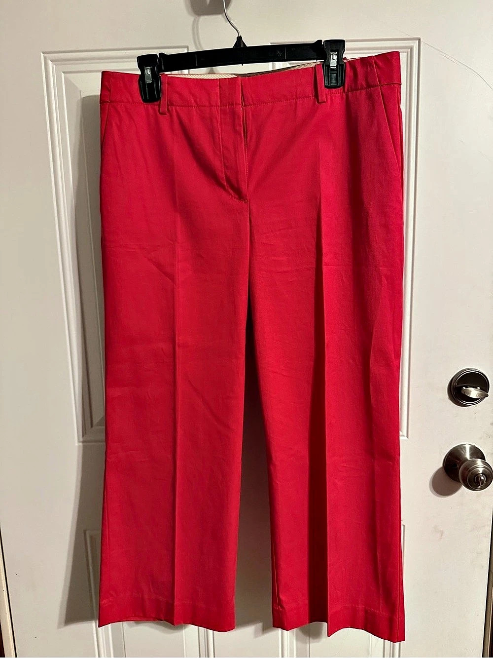 Talbots Chelsea Straight Leg Pants in Pink Size 10